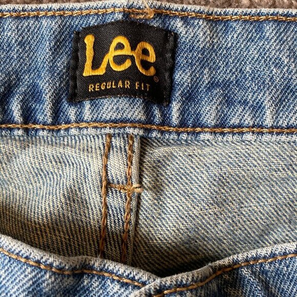 Lee Men's Regular Fit Straight Leg Jean Sz 40 x 30 Vintage Stone #342G - Picture 8 of 9